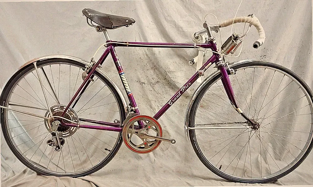 1976 Ross Grand Prix Road Bike 52cm Small Steel Fenders Shimano Fast USA Shipper