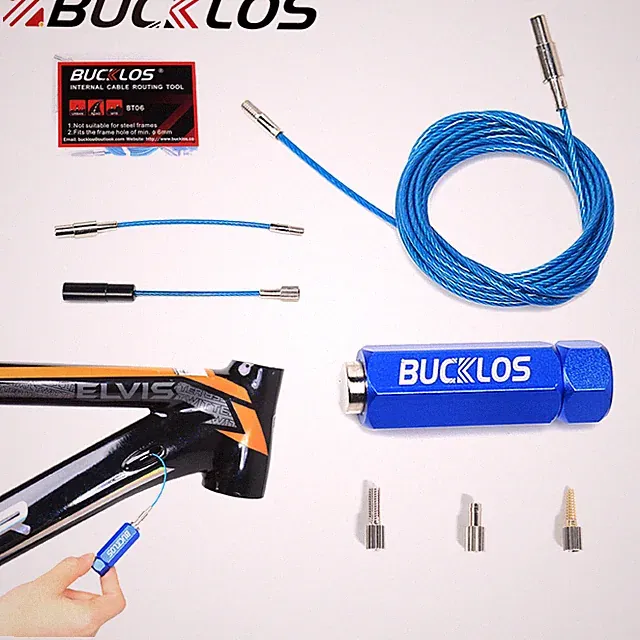 BUCKLOS Internal Cable Routing Kit For Bicycle Frames MTB Road Bike Brake Shift