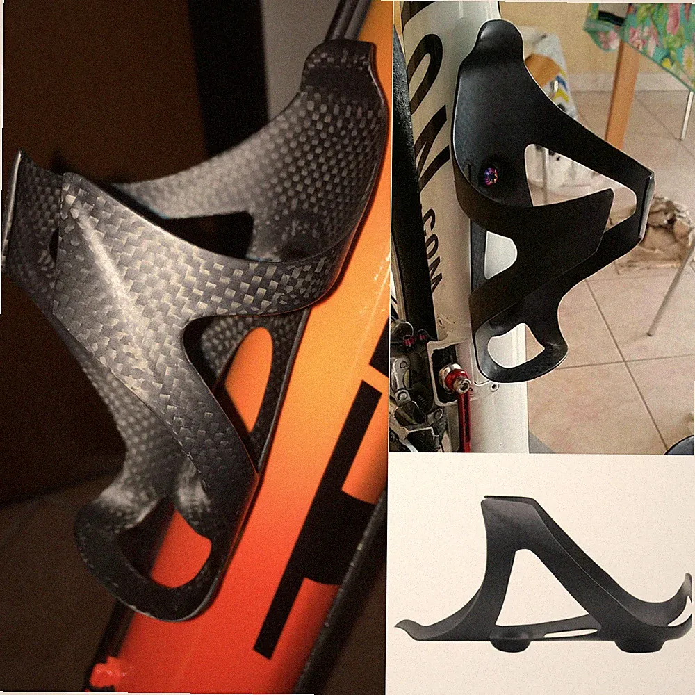 Carbon Bicycle Water Bottle Cage MTB Road Bike Drink Cups Holder for Cycling