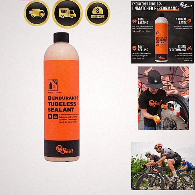 Endurance Formula Tubeless Bike Tire Sealant | Long Lasting, Fast Sealing | f...