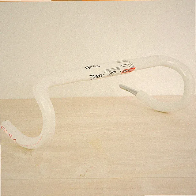NOS FINGER ZERO 100 RHM 42 cm HANDLEBAR BICYCLE ROAD BIKE AERO ALLOY WHITE ZERO100