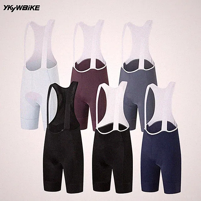 YKYWBIKE 2025 Men's Cycling Bib Shorts Team Racing Road Bike Tights Bib Shorts